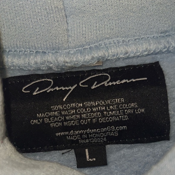 DANNY DUNCAN * Virginity Rocks* hoodie - authentic - Picture 2 of 3